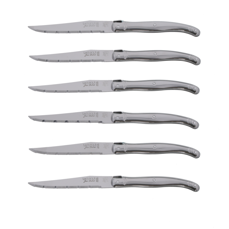Laguiole Jean Dubost Steak  Knives 2.5mm Closed Box (Set of 6)
