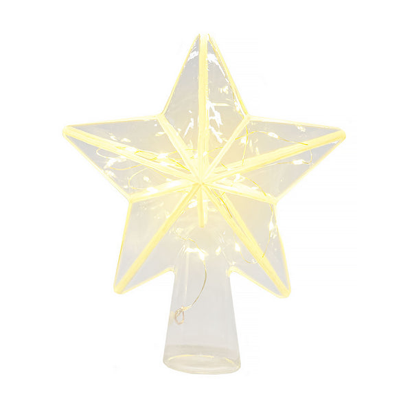 Agnes Star Christmas Tree Top Light 22cm