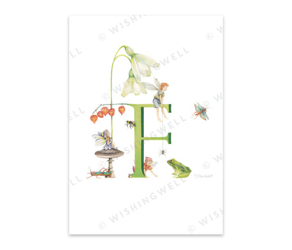 Wishing Well Alphabet Greeting Card, view 10