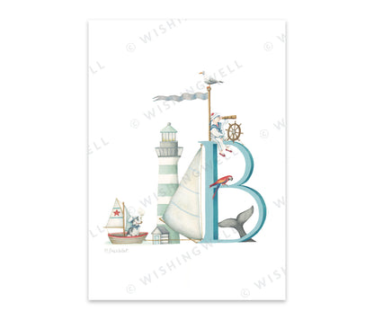Wishing Well Alphabet Greeting Card, view 6