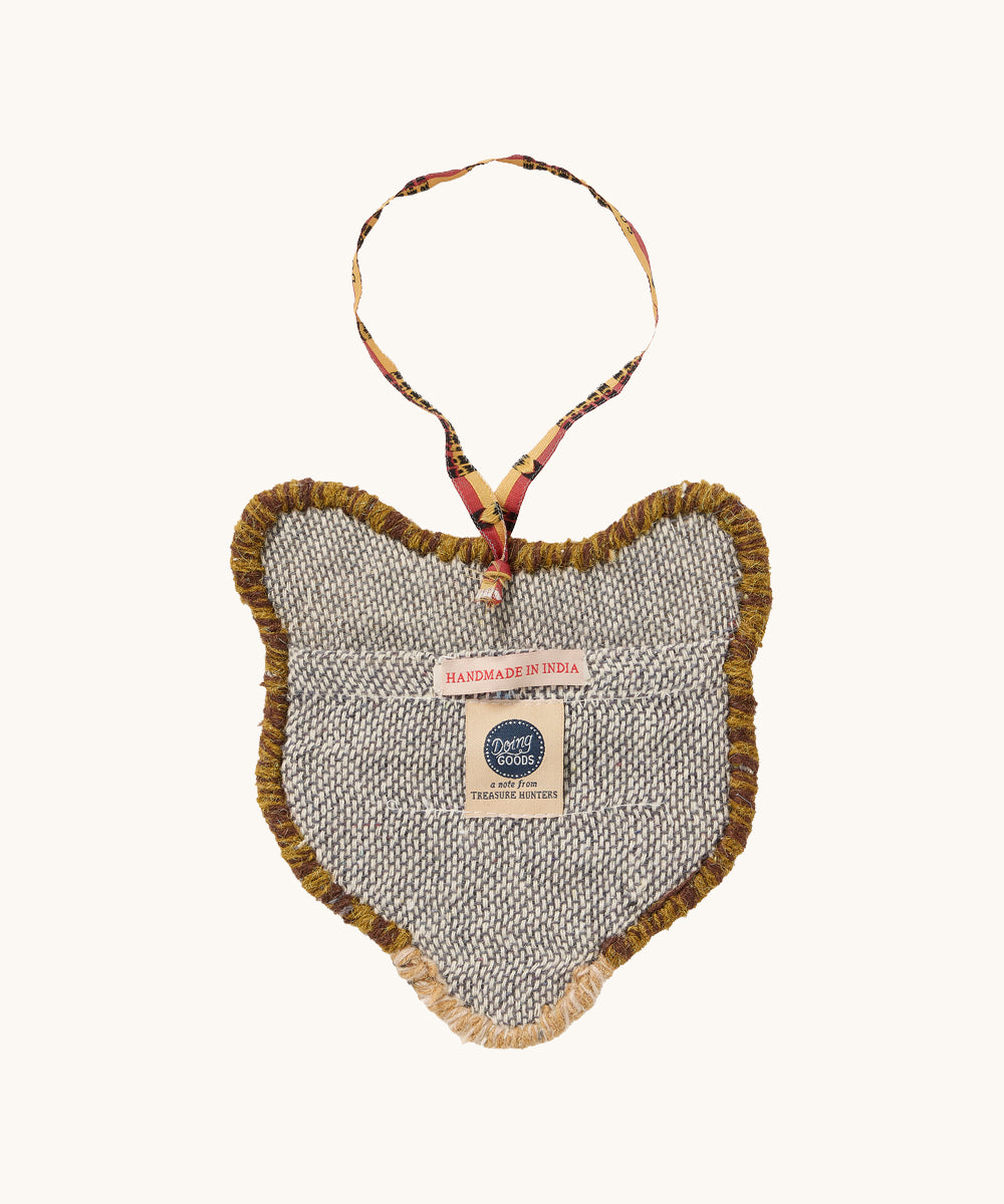 Archie Check Bear Gift Hanger, view 2
