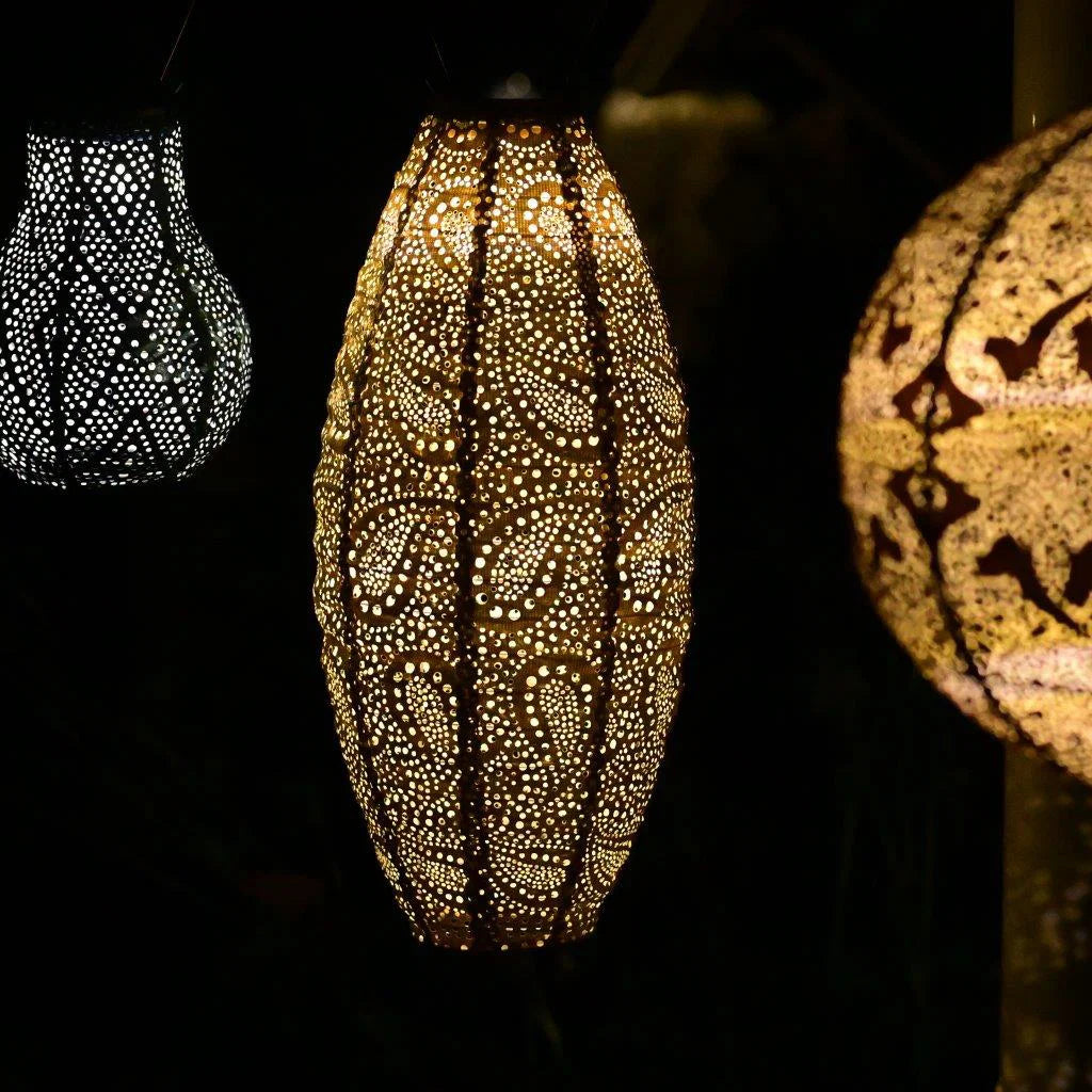 Lumiz Long Oval Solar LED Lantern, view 5