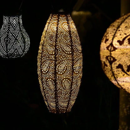 Lumiz Long Oval Solar LED Lantern, view 5