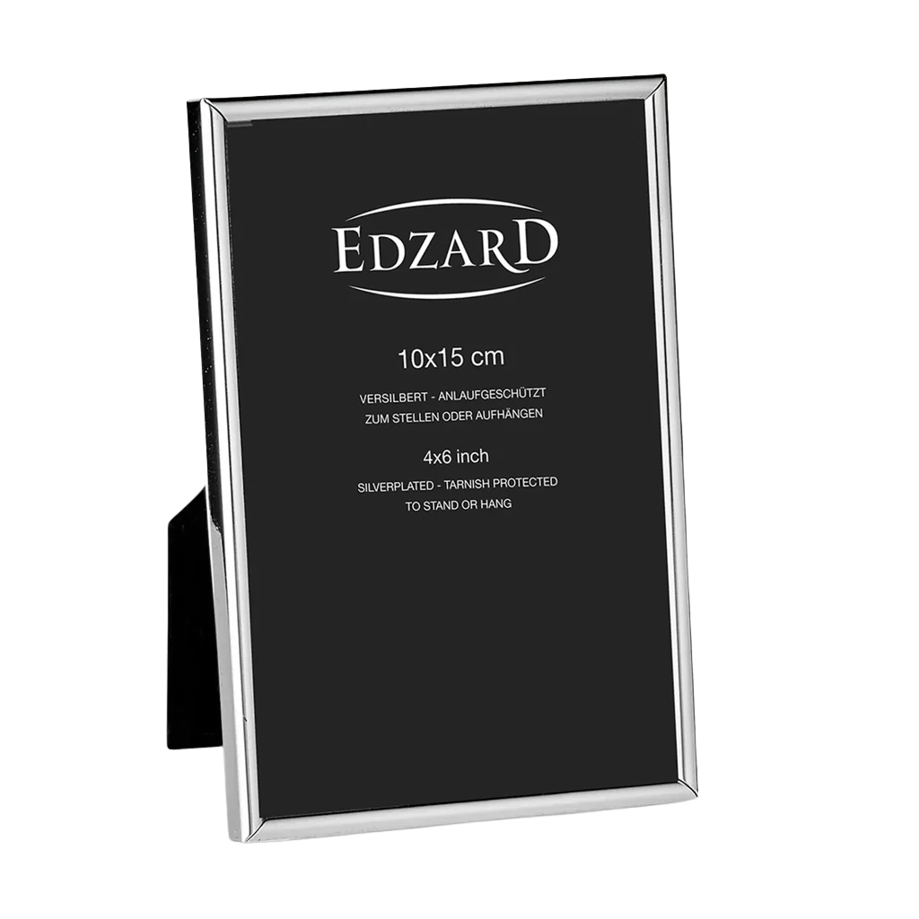 Edzard Genua silver-plated picture frame 10x15 cm