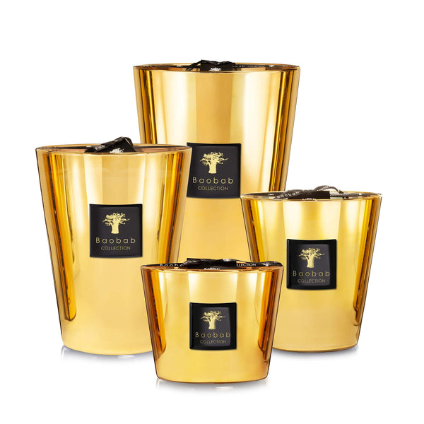 Baobab Exclusive Aurum Gold Scented Candle (Floral)