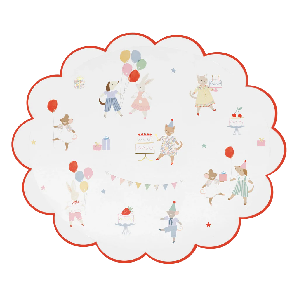 Meri Meri Animal Friends Dinner Plates
