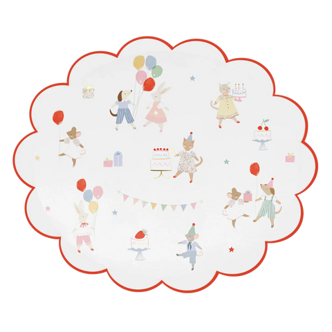 Meri Meri Animal Friends Dinner Plates