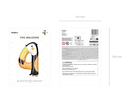 TLS25 - Foil Balloon Number Animal