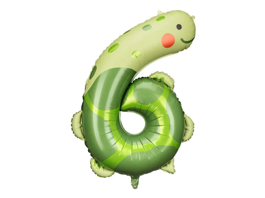 Foil Balloon Turtle Number 6