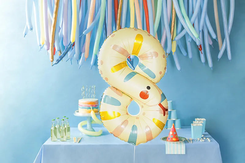 TLS25 - Foil Balloon Number Animal