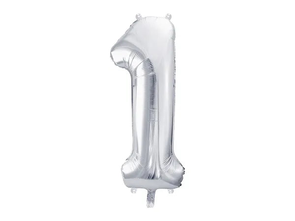 Foil Balloon Number 86cm, self-sealing party balloon