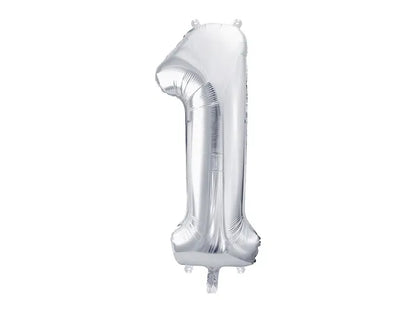 Foil Balloon Number 86cm, self-sealing party balloon