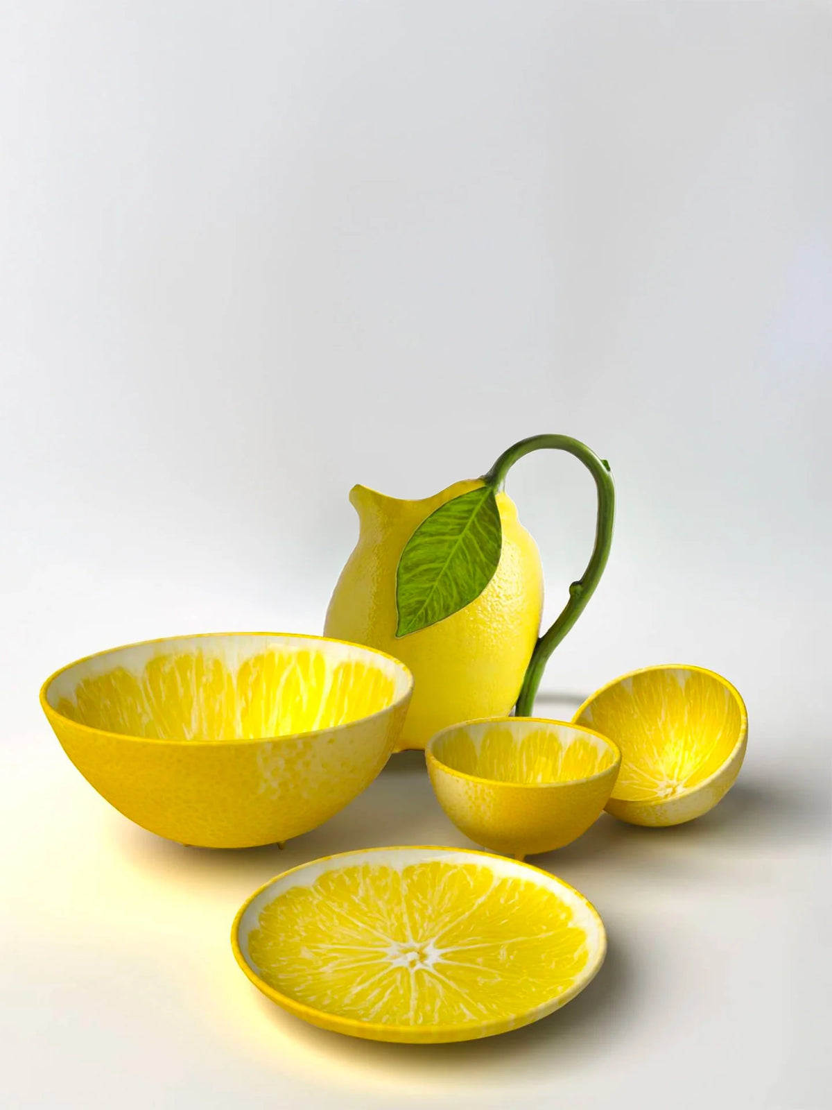 Bordallo Pinheiro Lemon Salad Bowl, view 2