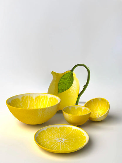 Bordallo Pinheiro Lemon Salad Bowl, view 2