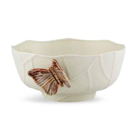 Bordallo Pinheiro Cloudy Butterflies Salad Bowl 33cm