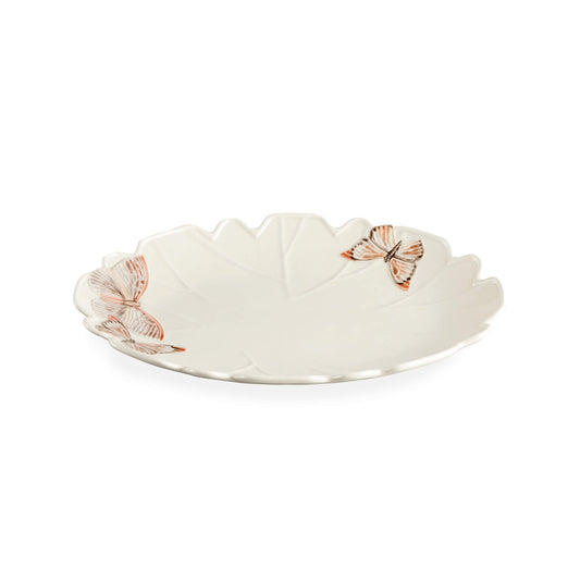 Bordallo Pinheiro Cloudy Butterflies Oval Platter 40cm