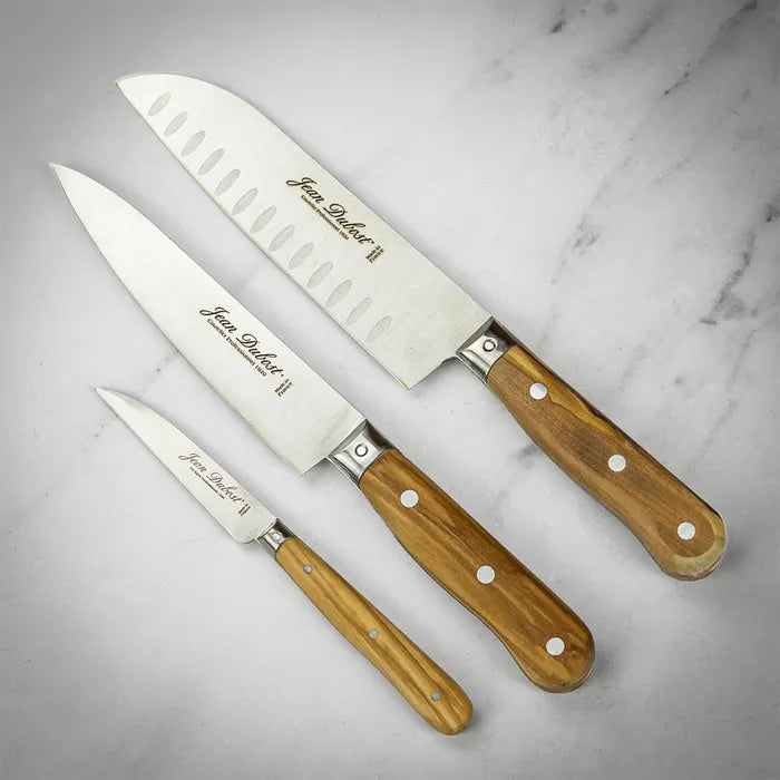 Laguiole Jean Dubost Kitchen Knives Set Box (Set of 3)