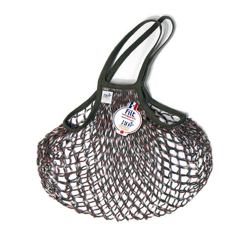 Net Long Handle Large Shopper Tote Bag