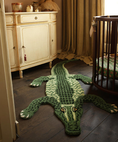 Coolio Crocodile Rug Large, view 6