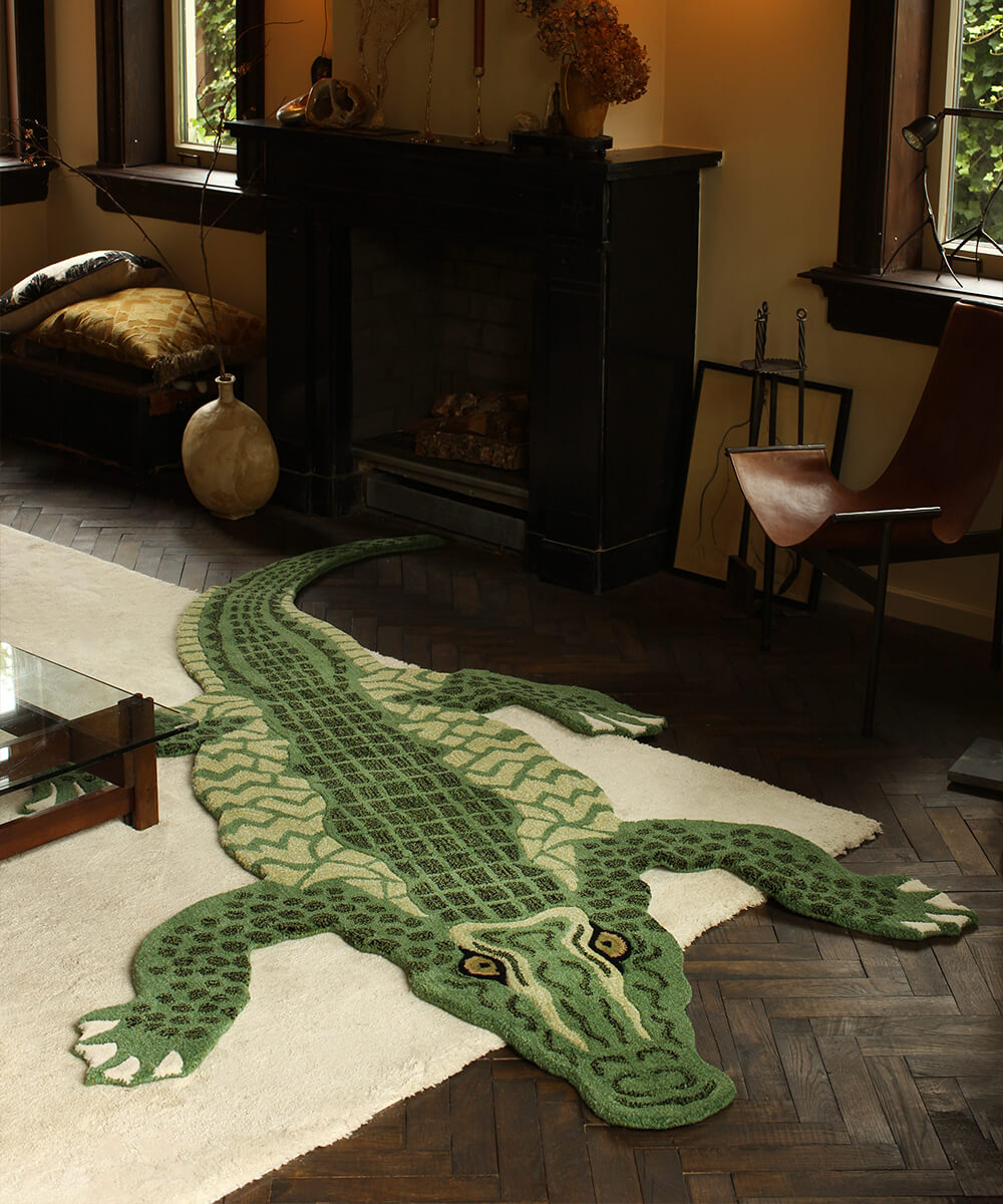 Coolio Crocodile Rug XL, view 6