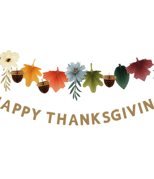 Meri Meri Happy Thanksgiving Garland Set