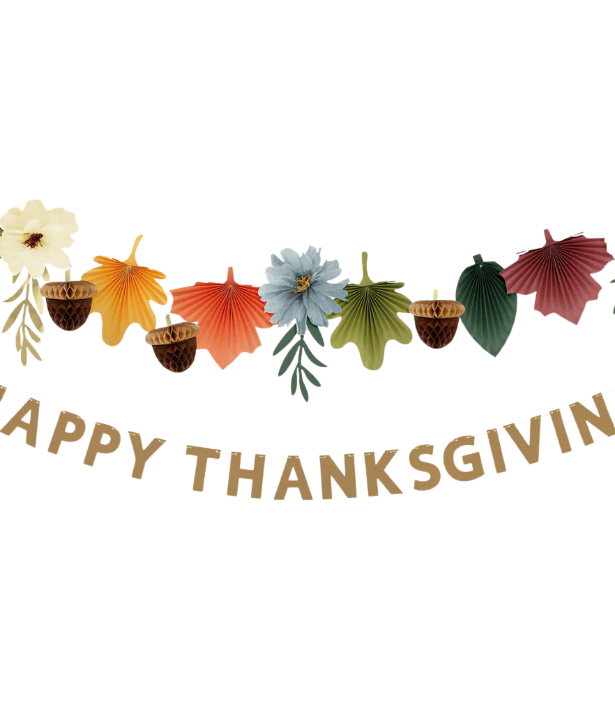 Meri Meri Happy Thanksgiving Garland Set