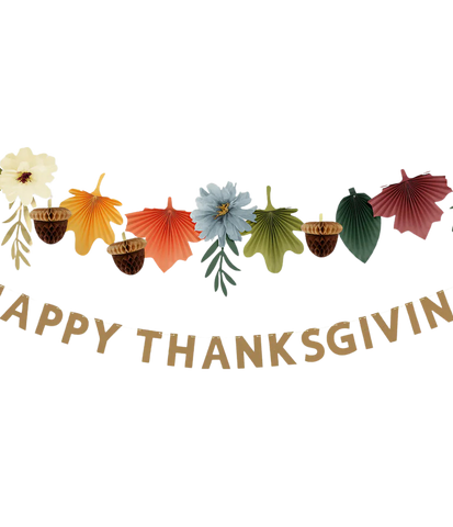 Meri Meri Happy Thanksgiving Garland Set