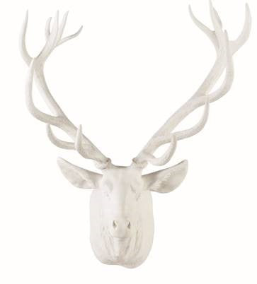 Decorative deer head wall decor