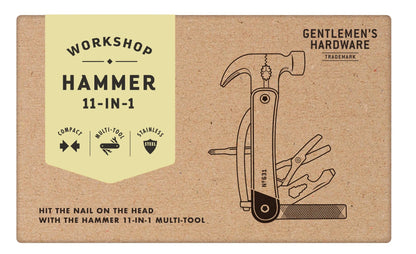 Gentlemen's Hardware 11-in-1 Hammer Multi-Tool, view 2