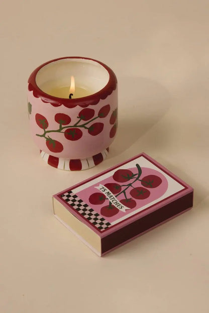 Paddywax A Dopo Ceramic Candle (Heirloom Tomato), view 3