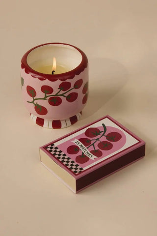 Paddywax A Dopo Ceramic Candle (Heirloom Tomato)