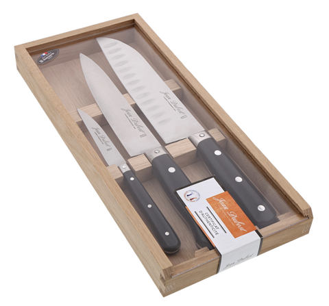 Laguiole Jean Dubost Kitchen Knives Set Box (Set of 3)
