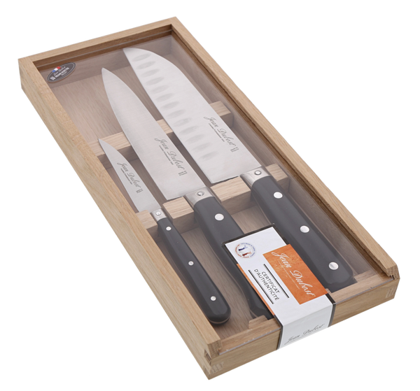 Laguiole Jean Dubost Kitchen Knives Set Box (Set of 3)