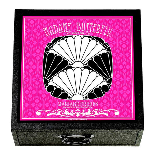 Mariage Frères Madame Butterfly Tea Music Box Set