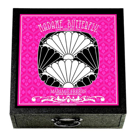 Mariage Freres Madame Butterfly Tea Music Box Set