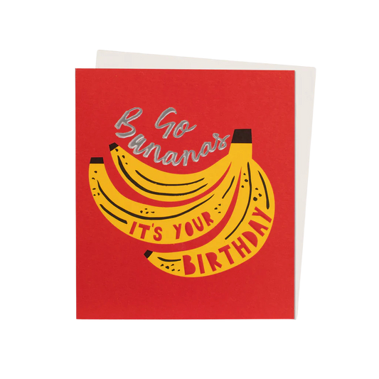 Mish Mash Go Bananas Greeting Card
