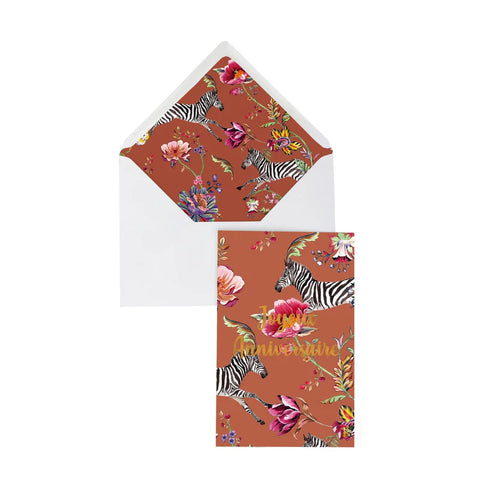 Greeting Card Joyeux Anniversaire