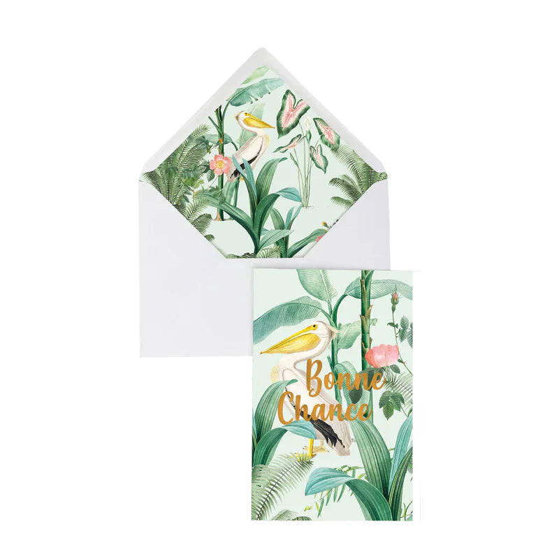Greeting Card Bonne Chance