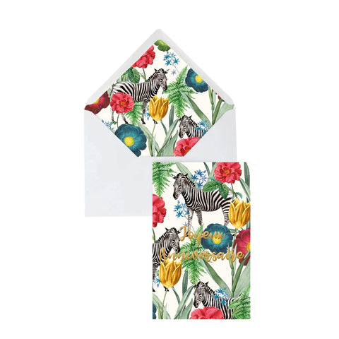 Greeting Card Joyeux Anniversaire