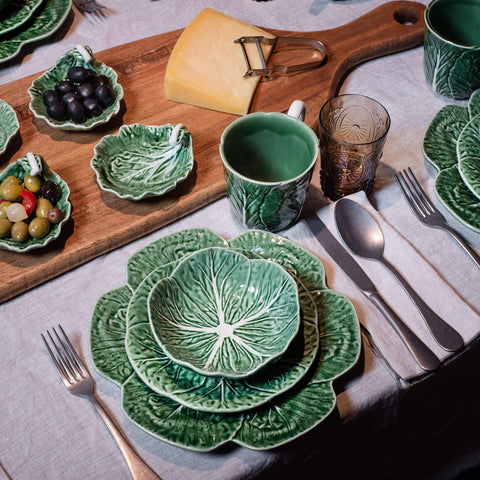 Bordallo Geranium Leaf Dinner Plate 27cm