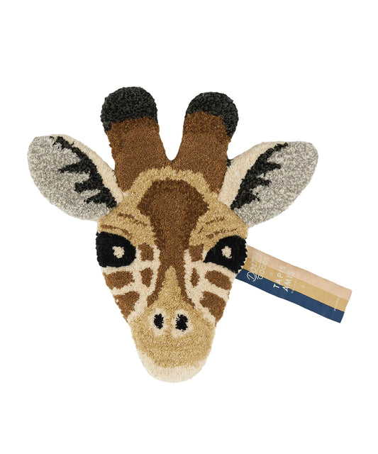 Gimpy Giraffe Head Rug XS
