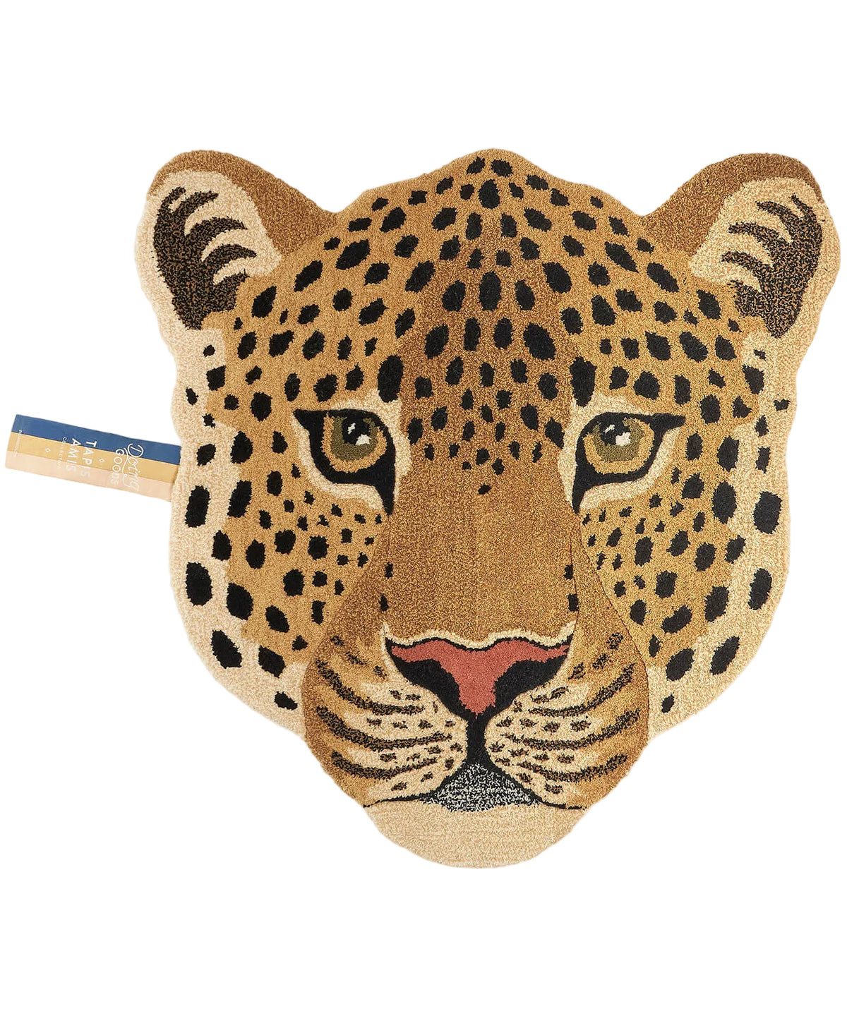 Doing Goods Himani Leopard Head Rug Large