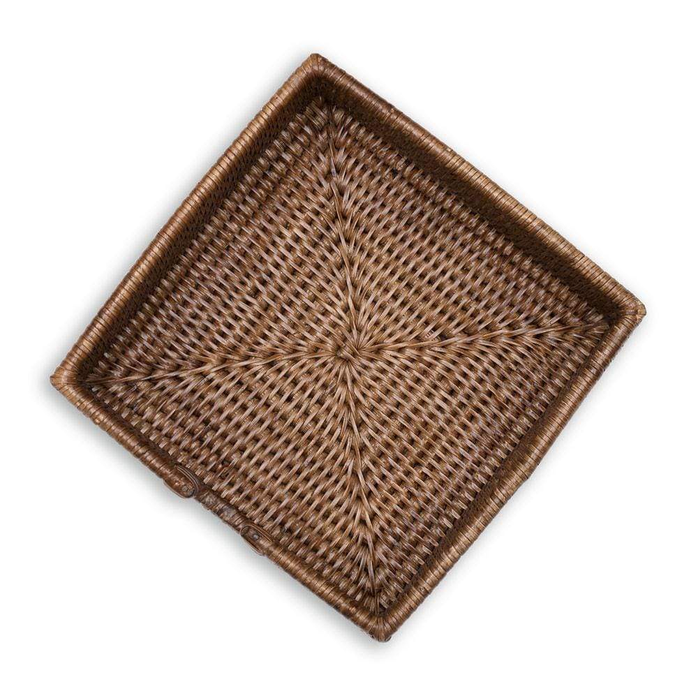 Caspari Rattan Luncheon Napkin Holder, view 6