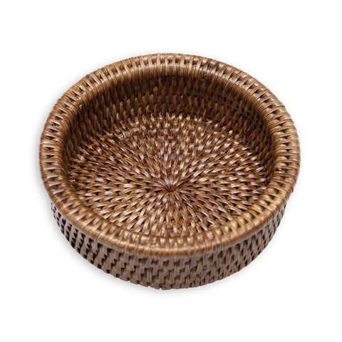 Rattan Wine Bottle Coaster