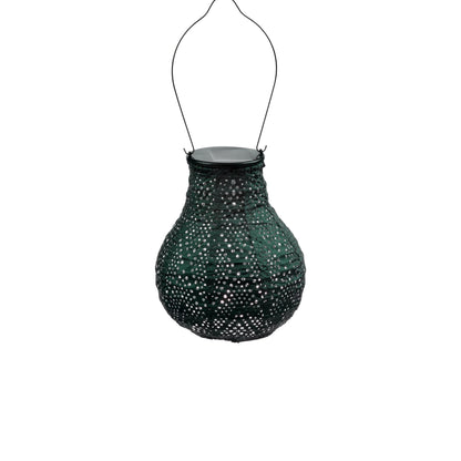Lumiz Ikat Green Bulb LED Solar Lantern