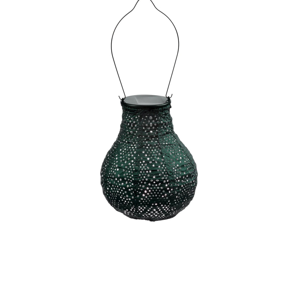 Lumiz Ikat Green Bulb LED Solar Lantern