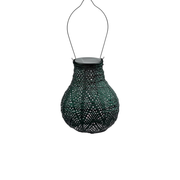 Lumiz Ikat Green Bulb LED Solar Lantern