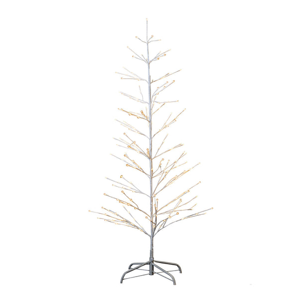 Isaac White Christmas LED Tree 1.6m