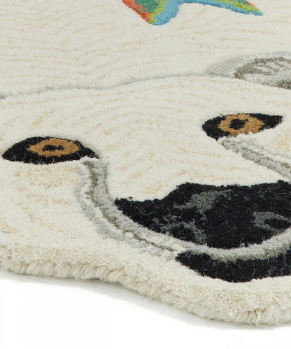 Kasbah Polar Bear Rug Large, view 3
