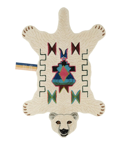 Kasbah Polar Bear Rug Large by Doing Goods